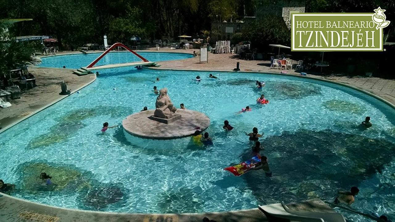 Hotel Balneario Tzindejeh Tasquillo Exterior foto