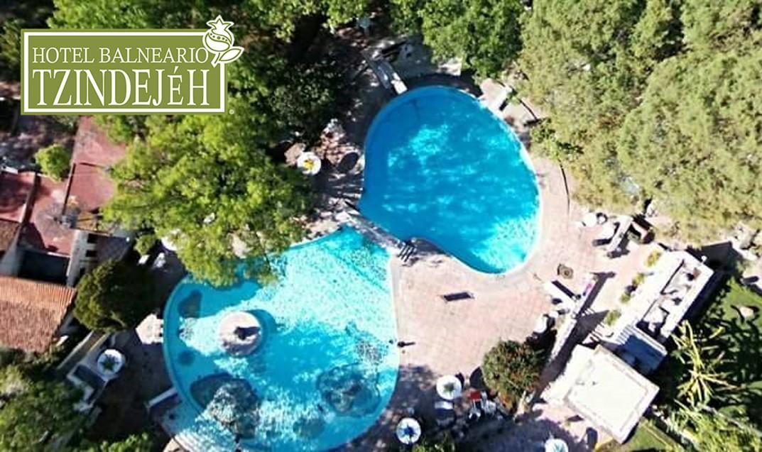 Hotel Balneario Tzindejeh Tasquillo Exterior foto